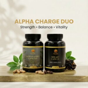 Alpha Charge Duo – Shilajit + Ashwagandha