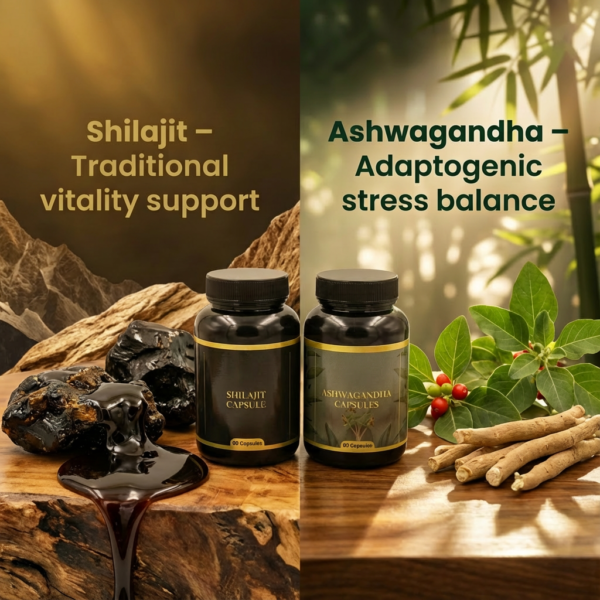 Alpha Charge Duo – Shilajit + Ashwagandha