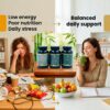 Daily Vitality Stack – Spirulina + Moringa + Ashwagandha
