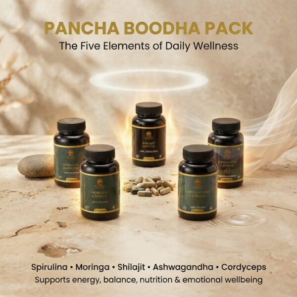 PANCHABOODHA PACK (5 Elements • 5 Capsules)