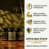 Alpha Max Stack – Shilajit + Ashwagandha + Cordyceps