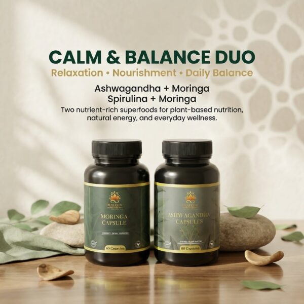 Calm & Balance Duo – Ashwagandha + Moringa