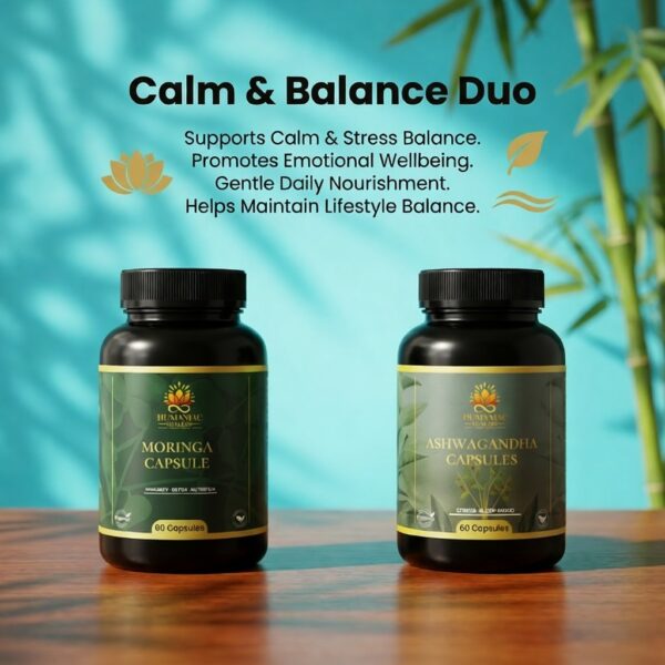 Calm & Balance Duo – Ashwagandha + Moringa