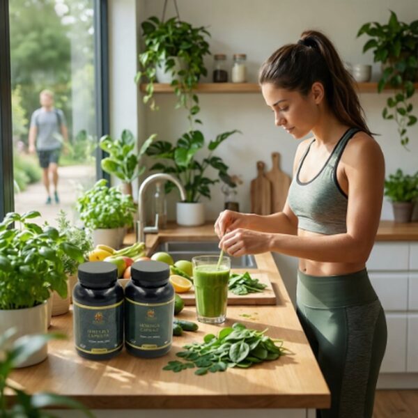 Daily Greens Duo – Spirulina + Moringa