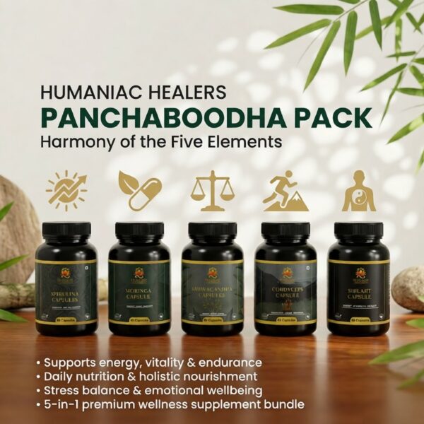 PANCHABOODHA PACK (5 Elements • 5 Capsules)