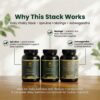 Daily Vitality Stack – Spirulina + Moringa + Ashwagandha