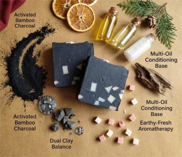 Confetti Charcoal Soap Confetti Charcoal Deep Cleansing Detox Soap