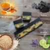 Turmeric Charcoal Brightening Detox Soap