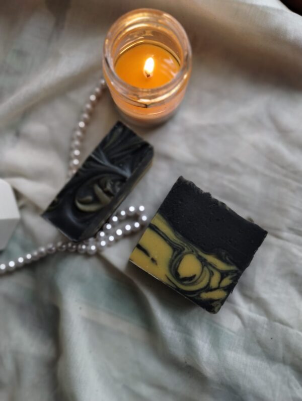 Turmeric Charcoal Brightening Detox Soap